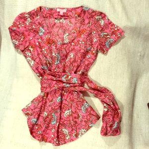 Lilly Pulitzer silk top